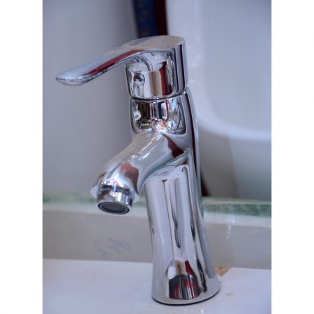 AOMEIKANG Bathroom sink faucet Silver 35K