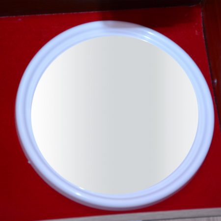 Mirror circular white 47x47 cm 12K