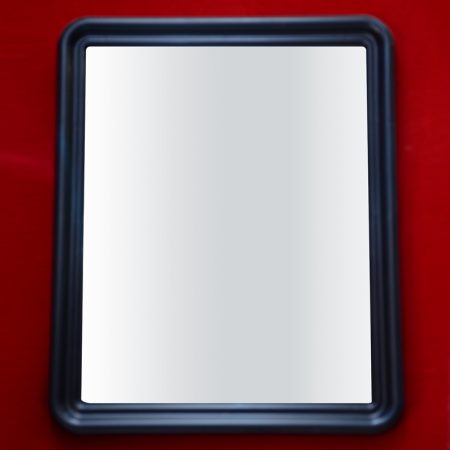 Mirror rectangular black 40x60 cm 15K