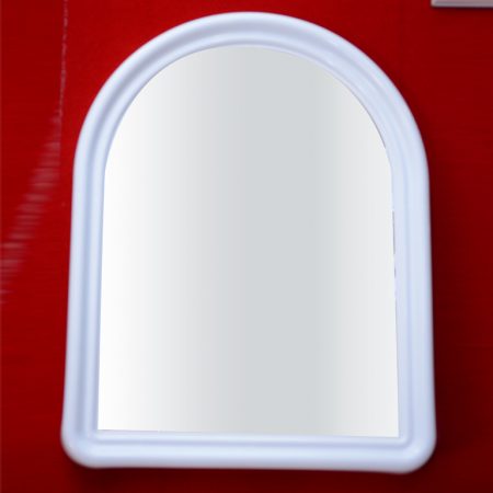 Mirror round white (57044) 15K