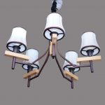 Hanging light 5-bulb 60K