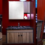 Dining Hand wash basin complete with a mirror 280K