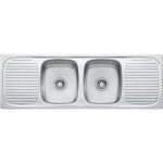 Double Bowl Sink With Double Drainer 65K
